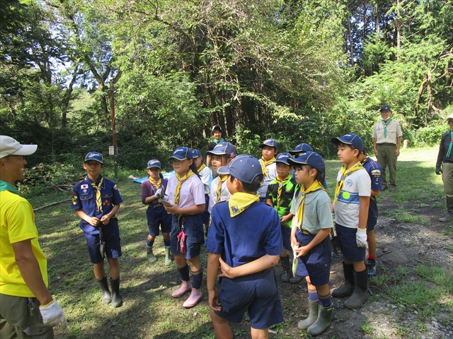 日野2団カブ隊の活動写真その39