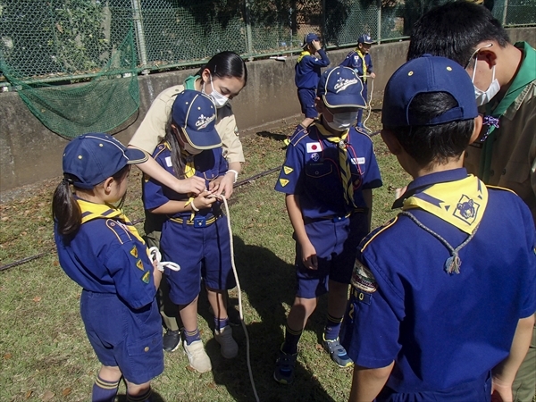 日野2団カブ隊の活動写真その15