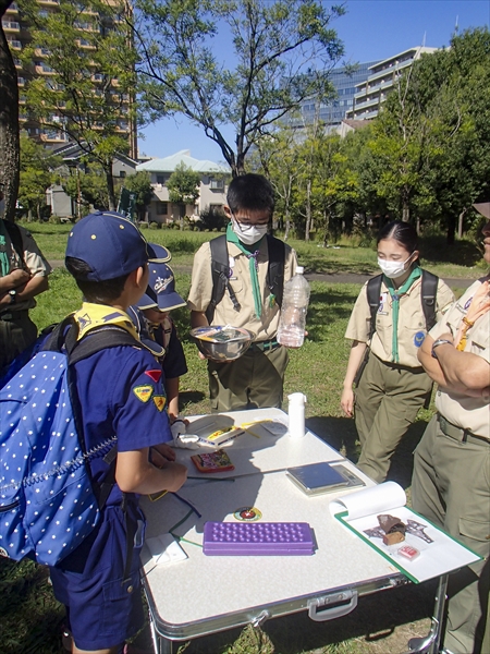 日野2団カブ隊の活動写真その36