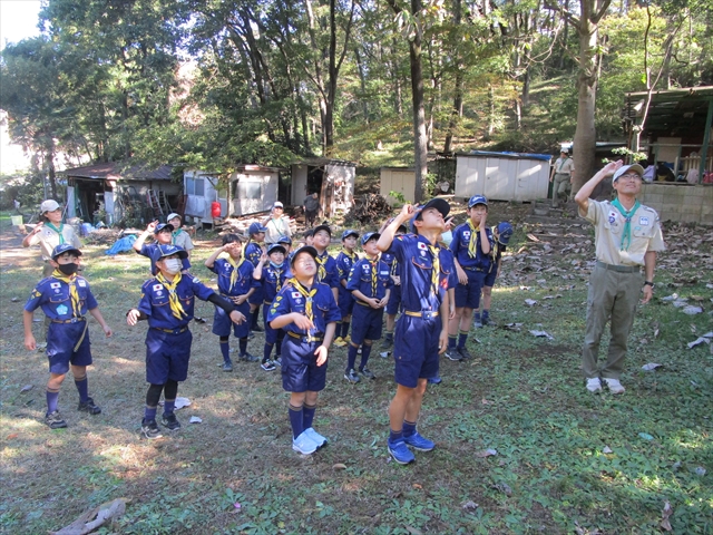 日野2団カブ隊の活動写真その1