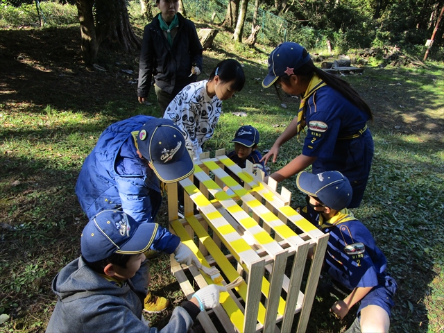 日野2団カブ隊の活動写真その9