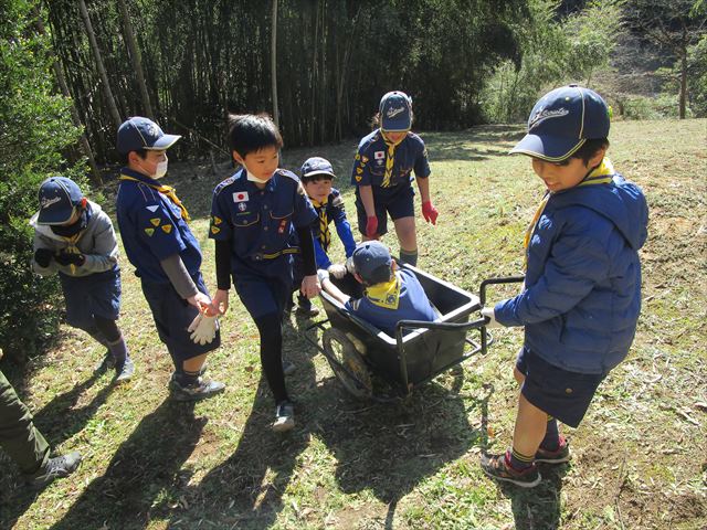 日野2団カブ隊の活動写真その11