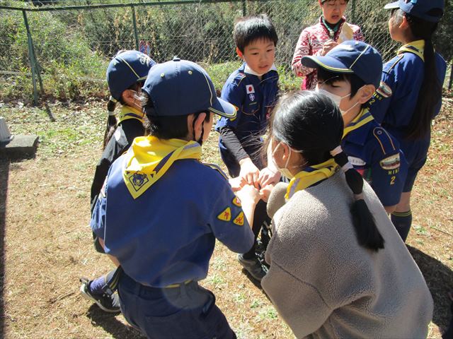 日野2団カブ隊の活動写真その34