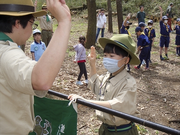 日野2団カブ隊の活動写真その22