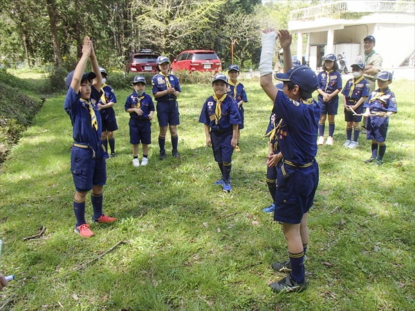 日野2団カブ隊の活動写真その25