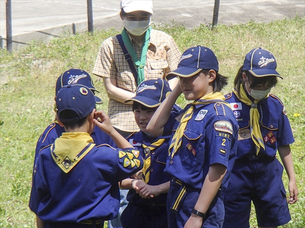 日野2団カブ隊の活動写真その34