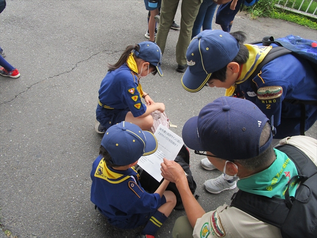 日野2団カブ隊の活動写真その3