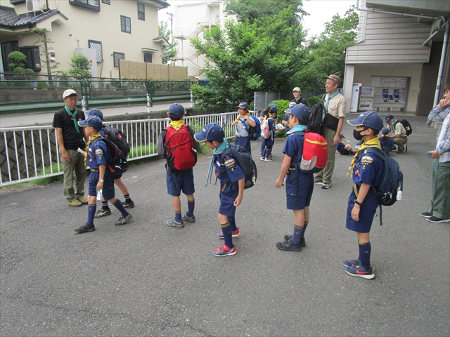 日野2団カブ隊の活動写真その6