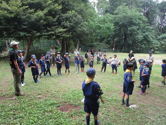 日野2団カブ隊の活動写真その32