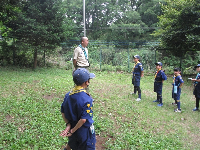 日野2団カブ隊の活動写真その33