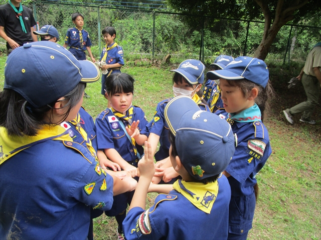 日野2団カブ隊の活動写真その34