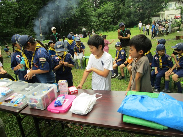 日野2団カブ隊の活動写真その9