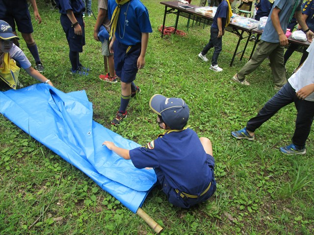 日野2団カブ隊の活動写真その14