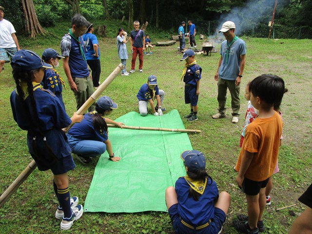 日野2団カブ隊の活動写真その18