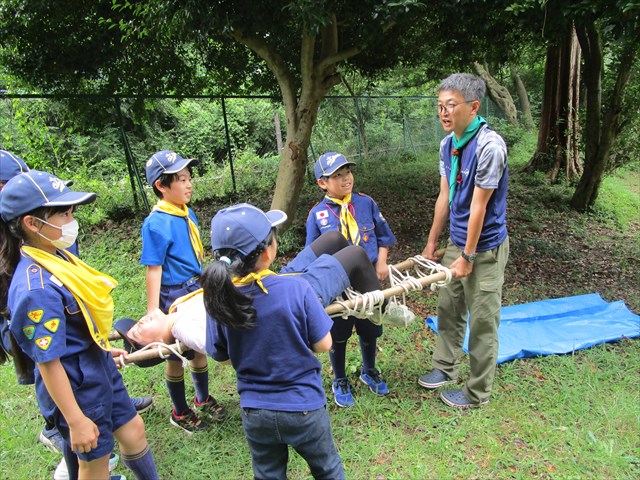 日野2団カブ隊の活動写真その24