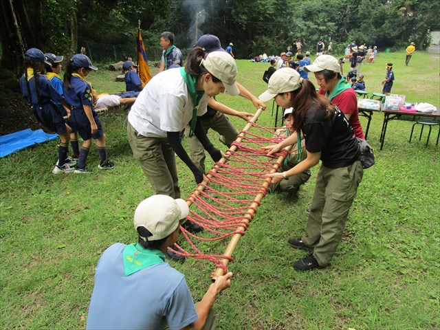 日野2団カブ隊の活動写真その25