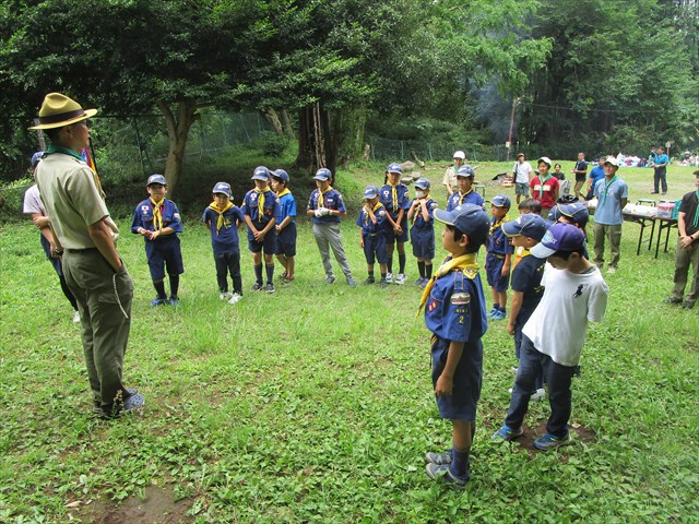 日野2団カブ隊の活動写真その28