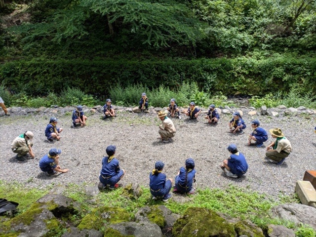 日野2団カブ隊の活動写真その18