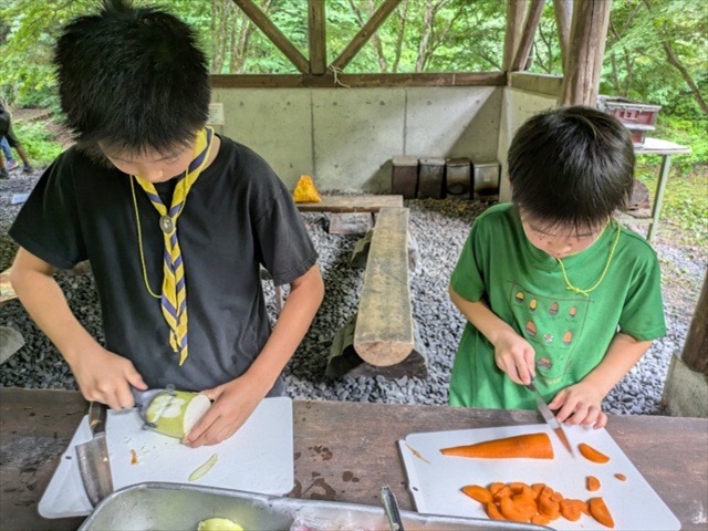 日野2団カブ隊の活動写真その33