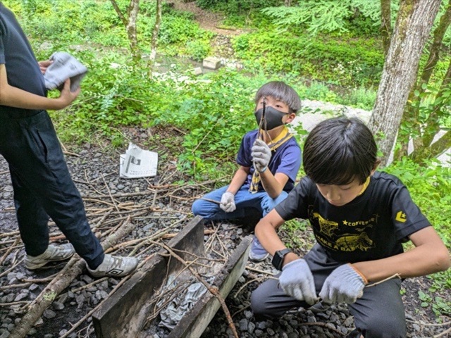 日野2団カブ隊の活動写真その35