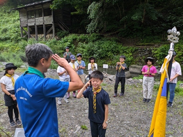 日野2団カブ隊の活動写真その9