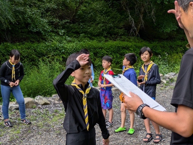 日野2団カブ隊の活動写真その9