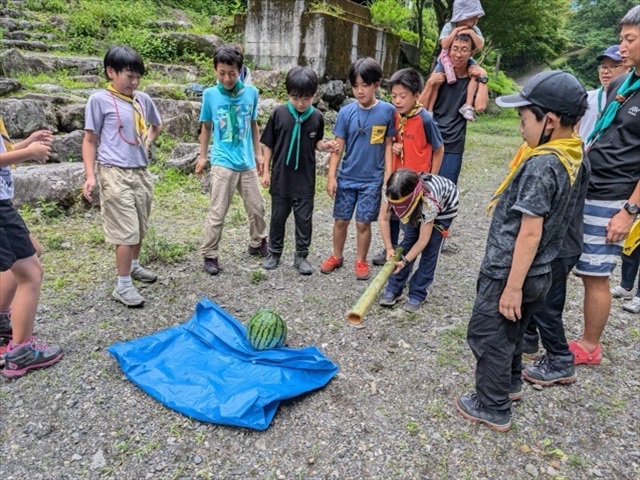 日野2団カブ隊の活動写真その9