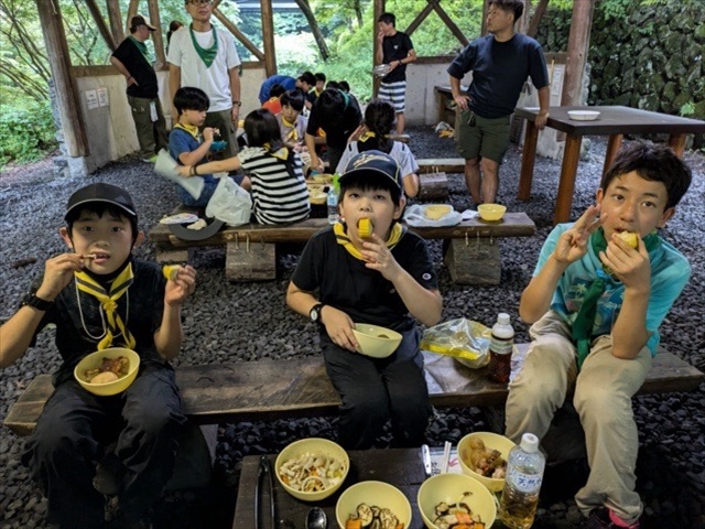 日野2団カブ隊の活動写真その40