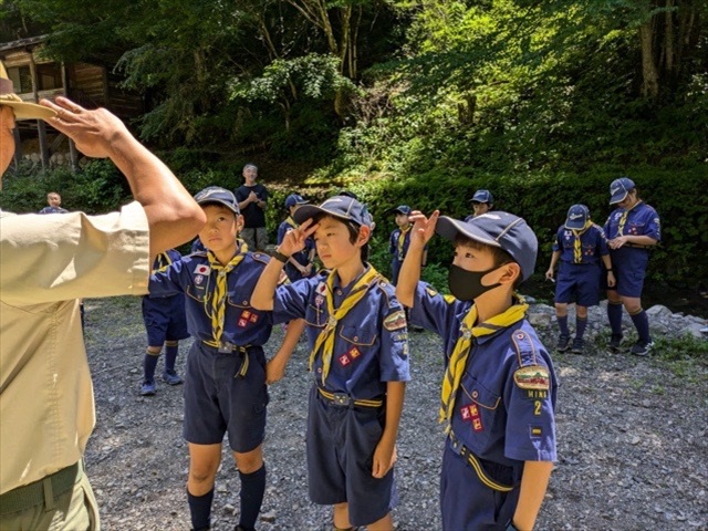 日野2団カブ隊の活動写真その13