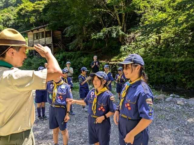 日野2団カブ隊の活動写真その14