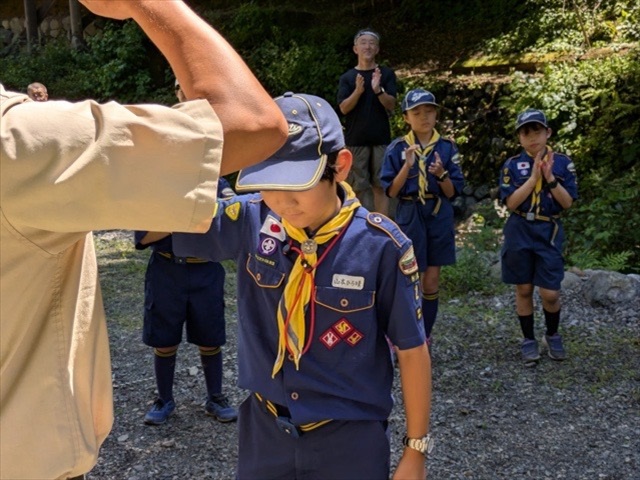 日野2団カブ隊の活動写真その16