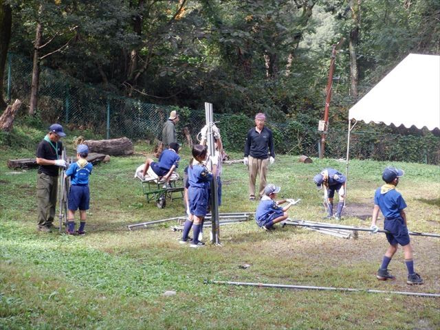 日野2団カブ隊の活動写真その13