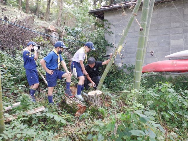 日野2団カブ隊の活動写真その17