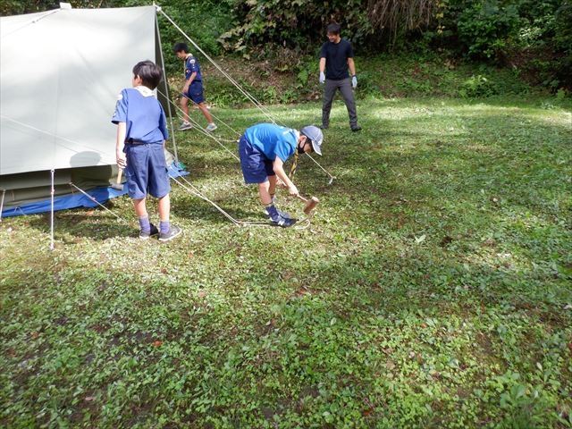 日野2団カブ隊の活動写真その37