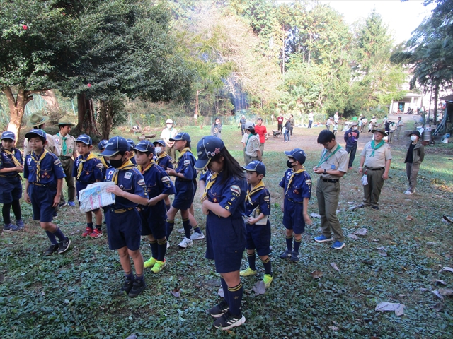 日野2団カブ隊の活動写真その1