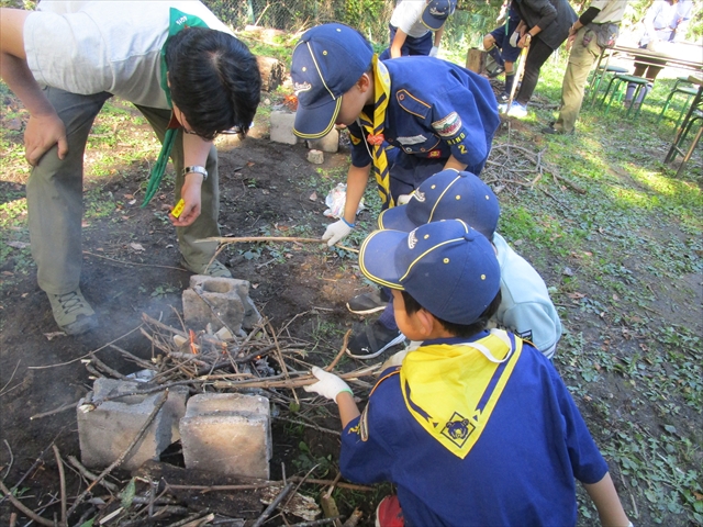 日野2団カブ隊の活動写真その14