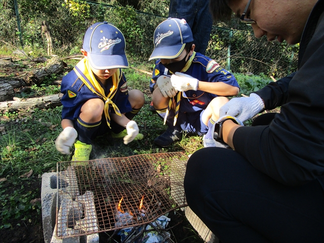 日野2団カブ隊の活動写真その15