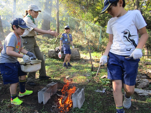 日野2団カブ隊の活動写真その16