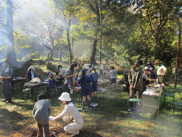 日野2団カブ隊の活動写真その17