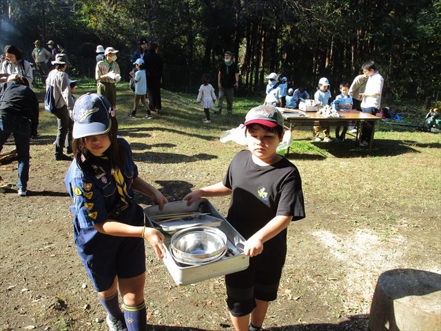 日野2団カブ隊の活動写真その20