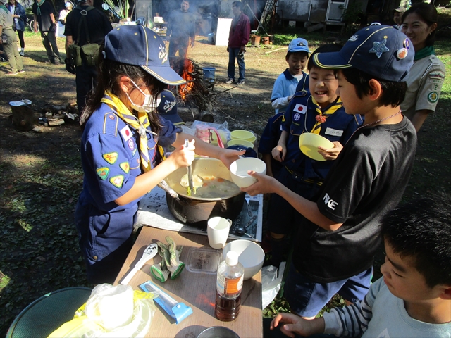 日野2団カブ隊の活動写真その24