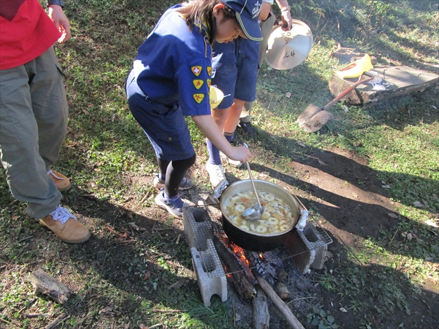 日野2団カブ隊の活動写真その25