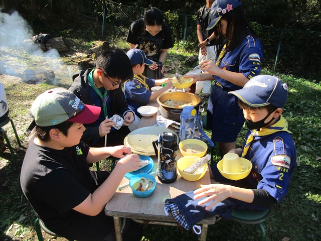 日野2団カブ隊の活動写真その28