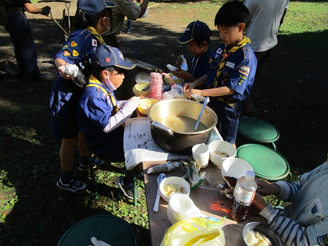 日野2団カブ隊の活動写真その31