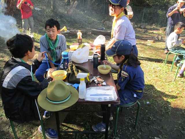 日野2団カブ隊の活動写真その33