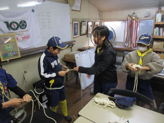 日野2団カブ隊の活動写真その16