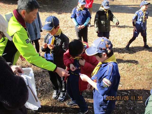 日野2団カブ隊の活動写真その34