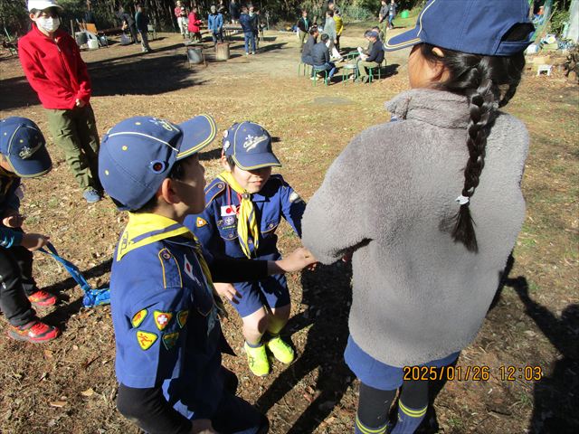 日野2団カブ隊の活動写真その38