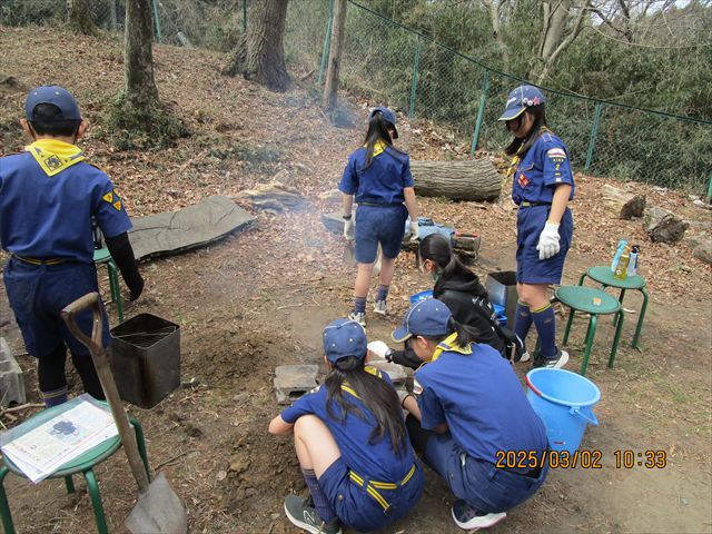 日野2団カブ隊の活動写真その27