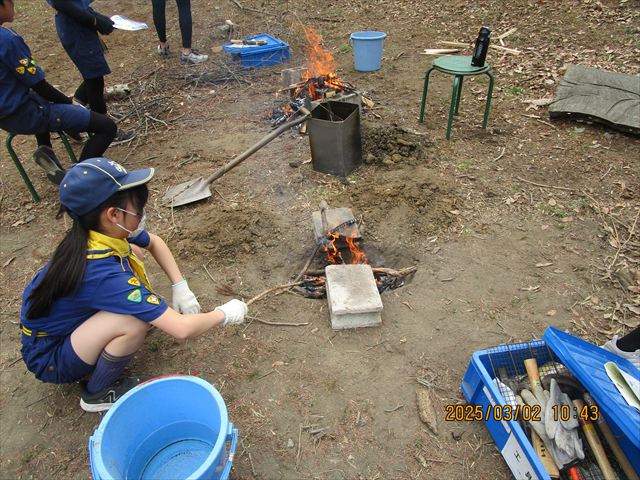 日野2団カブ隊の活動写真その28